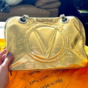 Valentino by Valentino Mario Golden shoulder handbag